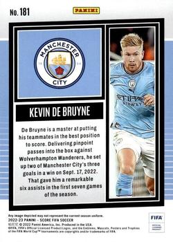 2022-23 Score FIFA #181 Kevin De Bruyne Back