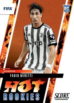 2022-23 Score FIFA - Hot Rookies #16 Fabio Miretti Front