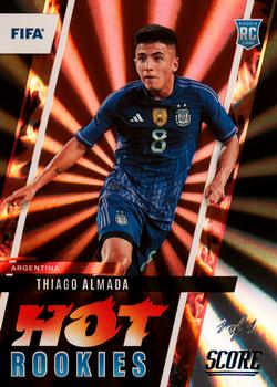 2022-23 Score FIFA - Hot Rookies Black Lasers #11 Thiago Almada Front