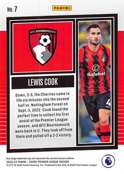 2022-23 Score Premier League #7 Lewis Cook Back