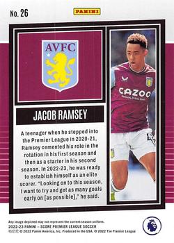 2022-23 Score Premier League #26 Jacob Ramsey Back