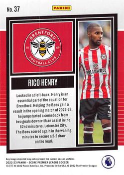 2022-23 Score Premier League #37 Rico Henry Back