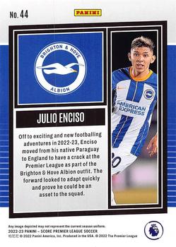 2022-23 Score Premier League #44 Julio Enciso Back