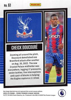 2022-23 Score Premier League #61 Cheick Doucoure Back