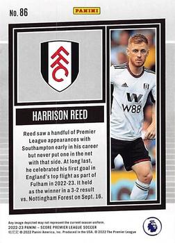 2022-23 Score Premier League #86 Harrison Reed Back