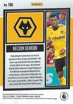 2022-23 Score Premier League #196 Nelson Semedo Back