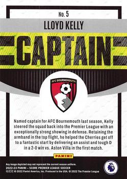 2022-23 Score Premier League - Captain #5 Lloyd Kelly Back