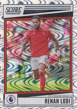 2022-23 Score Premier League - Swirl #153 Renan Lodi Front