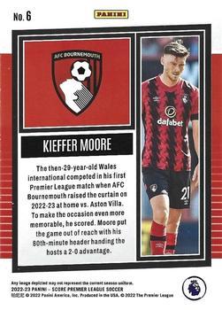 2022-23 Score Premier League - Laser #6 Kieffer Moore Back