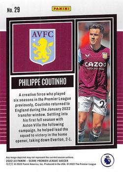 2022-23 Score Premier League - Laser #29 Philippe Coutinho Back