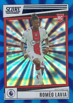 2022-23 Score Premier League - Blue Laser #169 Romeo Lavia Front