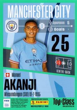 2023 Panini Top Class #20 Manuel Akanji Back