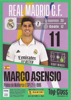 2023 Panini Top Class #96 Marco Asensio Back