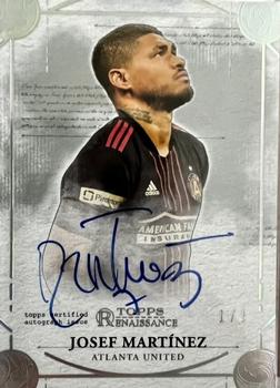2022 Topps Renaissance MLS - Renaissance Engravement Autographs Platinum #EA-JO Josef Martínez Front