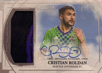 2022 Topps Renaissance MLS - Autographed Relics #AR-CR3 Cristian Roldan Front