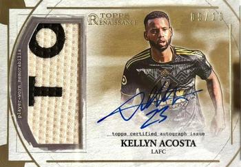 2022 Topps Renaissance MLS - Autographed Relics Gold #AR-KA2 Kellyn Acosta Front