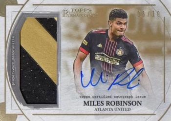 2022 Topps Renaissance MLS - Autographed Relics Gold #AR-MR1 Miles Robinson Front
