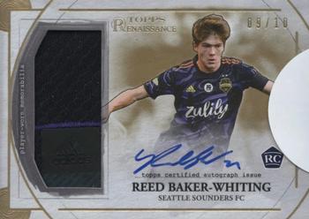 2022 Topps Renaissance MLS - Autographed Relics Gold #AR-RB3 Reed Baker-Whiting Front