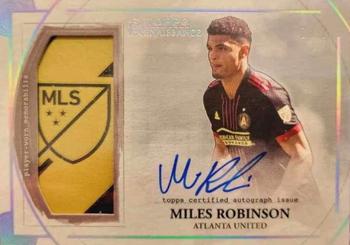 2022 Topps Renaissance MLS - Autographed Relics Platinum #AR-MR7 Miles Robinson Front