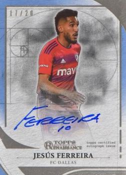 2022 Topps Renaissance MLS - Renaissance Engravement Autographs #EA-JF8 Jesús Ferreira Front