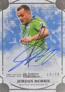 2022 Topps Renaissance MLS - Renaissance Engravement Autographs #EA-MO4 Jordan Morris Front