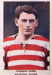 1923 Adventure Famous Club Colours & Players #NNO Thomas Robb Front