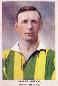 1923 Adventure Famous Club Colours & Players #NNO Jimmy Hodge Front
