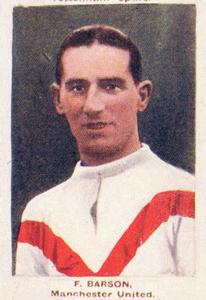 1923 Adventure Famous Club Colours & Players #NNO Frank Barson Front