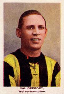1923 Adventure Famous Club Colours & Players #NNO Val Gregory Front