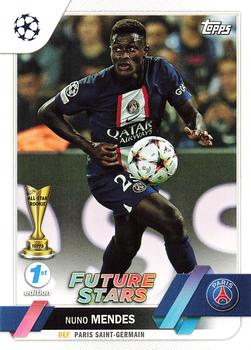 2022-23 Topps UEFA Club Competitions 1st Edition #26 Nuno Mendes Front