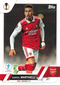 2022-23 Topps UEFA Club Competitions 1st Edition #57 Gabriel Martinelli Front