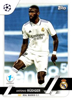 2022-23 Topps UEFA Club Competitions 1st Edition #58 Antonio Rüdiger Front