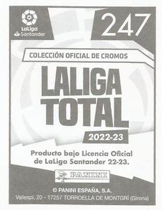 2022-23 Panini LaLiga Total #247 Daniel Carvajal Back
