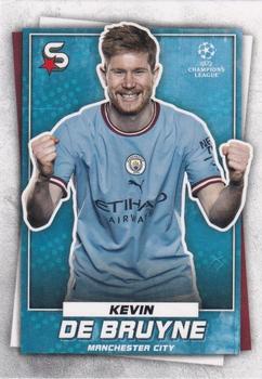 2022-23 Topps UEFA Club Competitions Superstars #4 Kevin De Bruyne Front