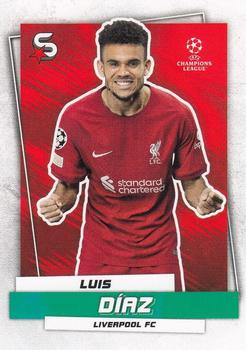 2022-23 Topps UEFA Club Competitions Superstars #17 Luis Díaz Front