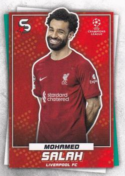 2022-23 Topps UEFA Club Competitions Superstars #19 Mohamed Salah Front