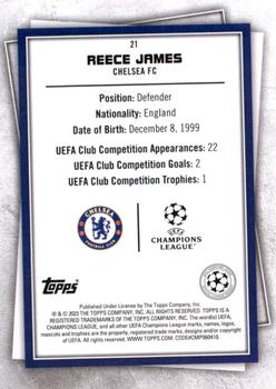 2022-23 Topps UEFA Club Competitions Superstars #21 Reece James Back