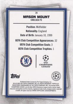2022-23 Topps UEFA Club Competitions Superstars #24 Mason Mount Back
