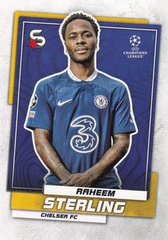2022-23 Topps UEFA Club Competitions Superstars #27 Raheem Sterling Front