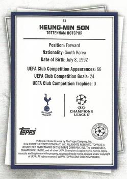 2022-23 Topps UEFA Club Competitions Superstars #35 Heung-Min Son Back