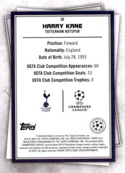 2022-23 Topps UEFA Club Competitions Superstars #36 Harry Kane Back
