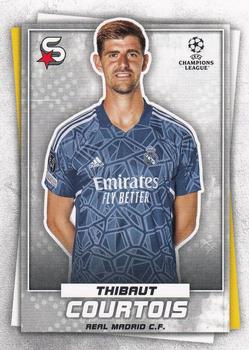 2022-23 Topps UEFA Club Competitions Superstars #37 Thibaut Courtois Front