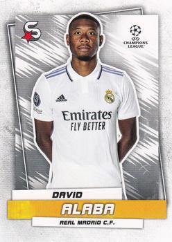 2022-23 Topps UEFA Club Competitions Superstars #38 David Alaba Front