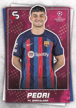 2022-23 Topps UEFA Club Competitions Superstars #49 Pedri Front