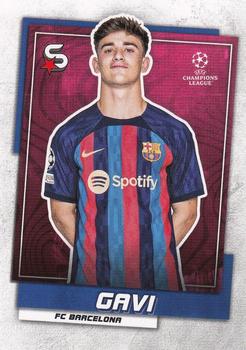 2022-23 Topps UEFA Club Competitions Superstars #51 Gavi Front