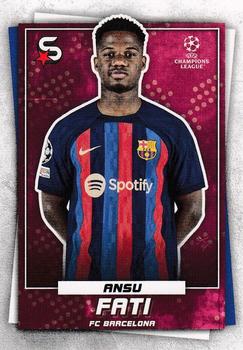 2022-23 Topps UEFA Club Competitions Superstars #55 Ansu Fati Front
