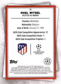 2022-23 Topps UEFA Club Competitions Superstars #59 Axel Witsel Back