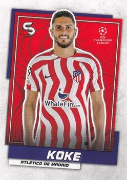 2022-23 Topps UEFA Club Competitions Superstars #60 Koke Front
