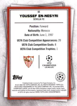 2022-23 Topps UEFA Club Competitions Superstars #65 Youssef En-Nesyri Back