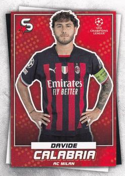 2022-23 Topps UEFA Club Competitions Superstars #70 Davide Calabria Front